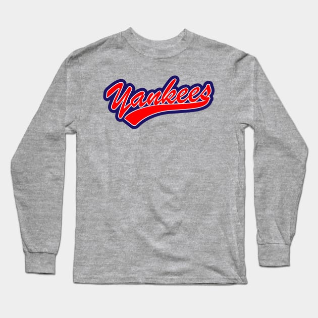 Yankees Long Sleeve T-Shirt by Semarmendem